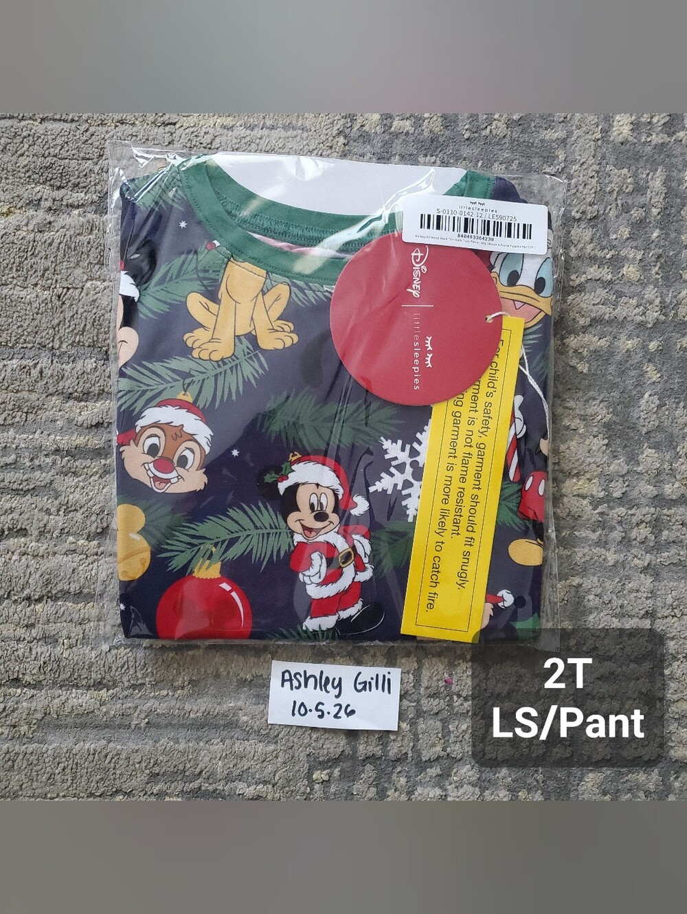 Little Sleepies Christmas Disney Set